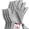 FORTEM FORTEM Cut Resistant Gloves, 4x, Level 5 Protection Cutting