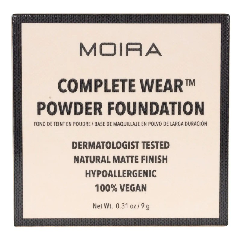 Base De Maquillaje En Polvo Moira Cometics Powder Foundation