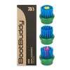 Boot Buddy 3-Pack Replacement Heads - Interchangeable Shoe Brush Set