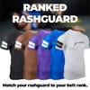 Gold BJJ Foundation Rash Guard - Ranked No-Gi and Gi