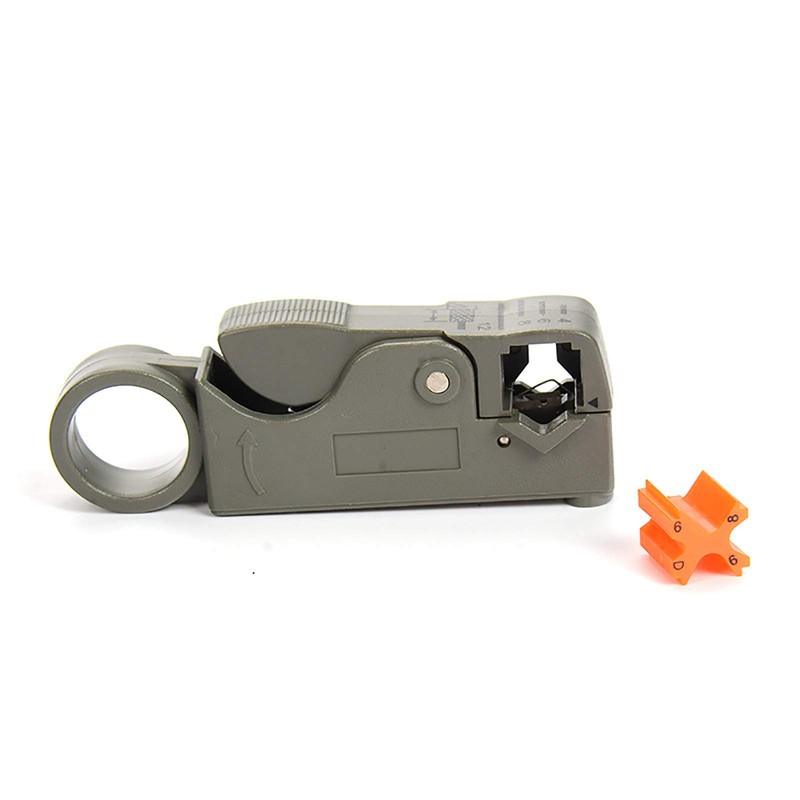 tooloflife Rotary Coaxial Coax Cable Cutter Stripper Tool for RG59