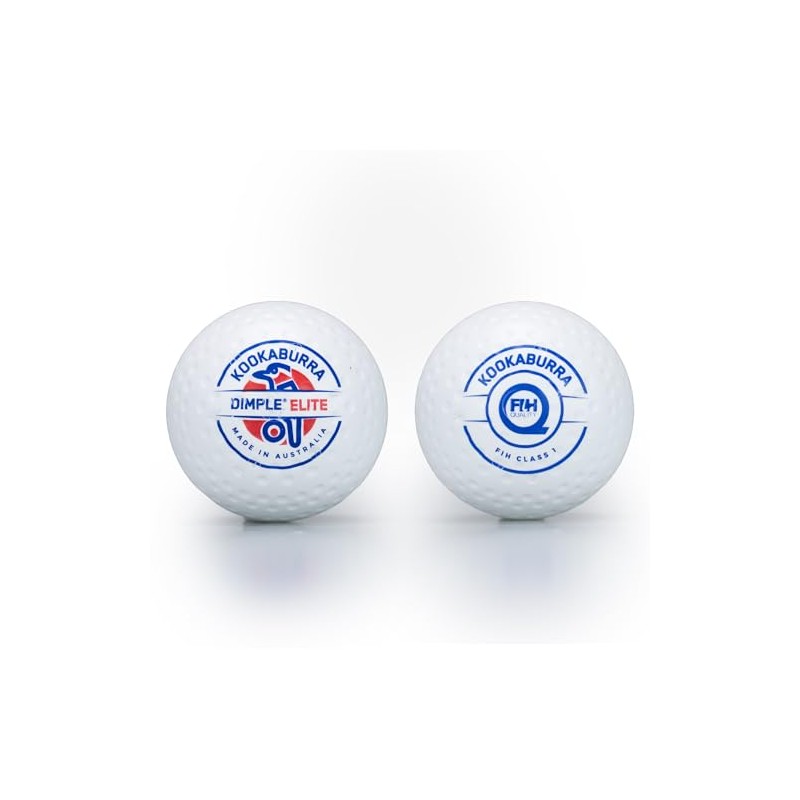 Kookaburra Dimple Elite Hockey Ball, White