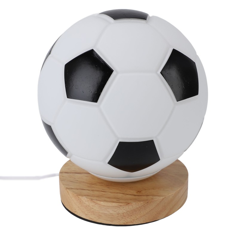 Soccer 3D Lamp Night Light with Remote Control Timer Soft