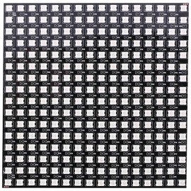 Ahvqevn WS2812B LED RGB Flexible Pixel Panel 16X16 Individually Addressable Panel Light LED Module Matrix Screen