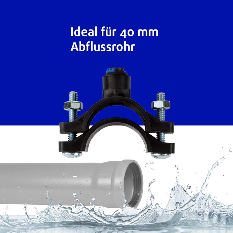 Nature Water Professionals Drain Pipe Clamp 40mm - Ideal for