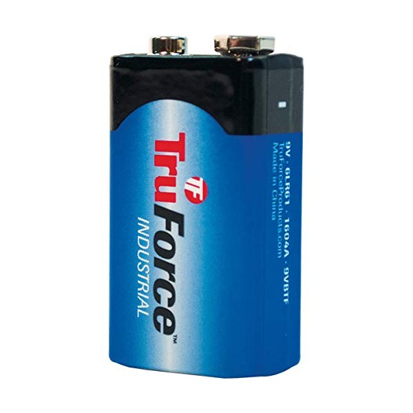 TruForce™ Industrial 9V Alkaline Battery (60 Units)