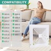 1-Piece (9"x9"Inches) Bathroom Exhaust Fan Cover with Spring for Br-oan