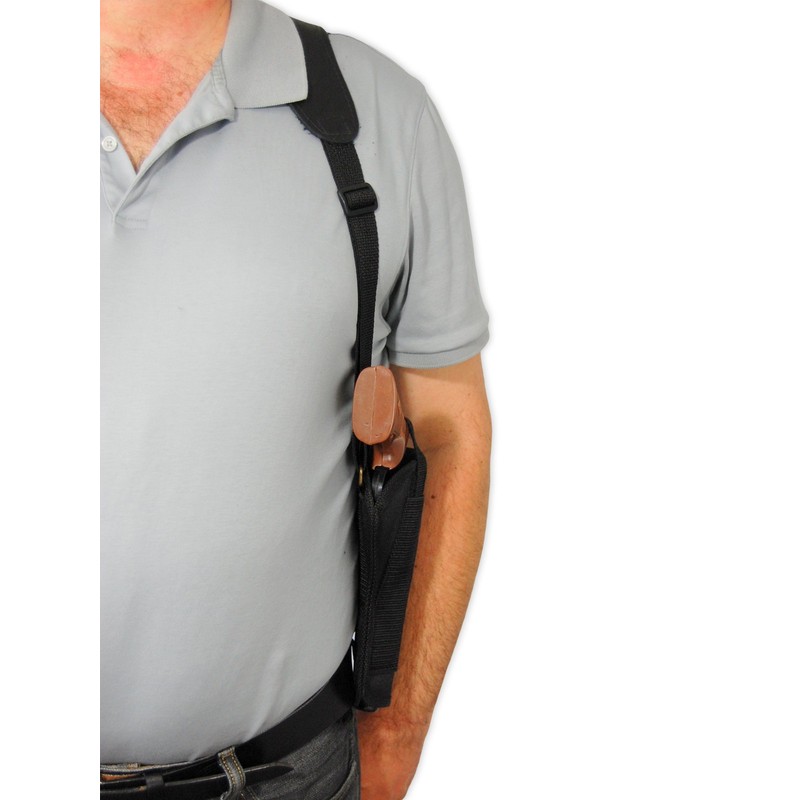 Barsony Revolver Shoulder Holster Fits 4-5" S&W J-Frame Left