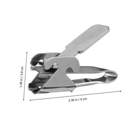 Mikinona 3pcs Peeling Artifact Nuts Nut Cracker Tool Splitter Chestnut Shell Removal Tool Melon and Nut Opener Multifunctional Chestnut Opener Sunflower Cracker Stainless Steel Silver