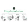G Green Drain Waterless Trap Seal, 2in High Flow