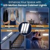 VYANLIGHT Wireless LED Under Cabinet Lights - Motion Sensor, Rechargeable,