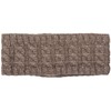 styleBREAKER women knit headband with plait pattern and sequins, fleece