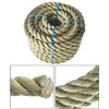 3/4 inch 1 inch Diameter Twisted Manila Rope, Twisted 3
