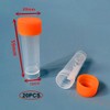GTIWUNG Pack of 35 Plastic Tubes 5 ml with Lid,