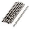 Hardware HSS 2.4mm Dia Split Point 59mm Long Twist Drill Bits 10Pcs