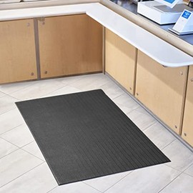 Consolidated Plastics Softstep & Ultra Sponge Anti-Fatigue Floor Mat, Thick Heavy Duty Commercial Grade Support for Leg and Back Pain, Ergonomic Standing Comfort (2' x 3' – 3/8" Thick)