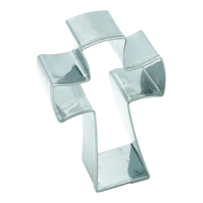 BekkiB - Cookie Cutter "Cross" - approx. 6.3 cm, Christian
