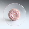 有田焼 浪漫 Glass Sake Glass Trapezoid Red 小菊 HT –