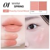LE'NECT Color Pairing Lip & Cheek 2g*2colors, Color:05 Romantic Plum