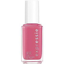 Essie Schnelltrocknender Nagellack „expressie“, Nr. 235 crave the chaos, Pink, Vegane Formel, 10 ml