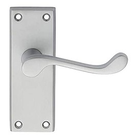 Carlisle Brass Satin Chrome Door Handle CBS55SC/BP