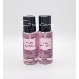 Victoria's Secret 2 Victoria’s Secret Velvet Petals Fragrance Body Mist Spray Travel Size 2.5 oz
