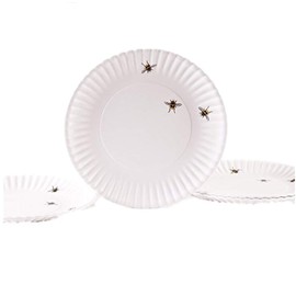 Bees 9" Melamine Plates, Set of 4