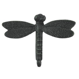 Treasure Gurus Solid Brass Antique Verdigris Dragonfly Doorknocker