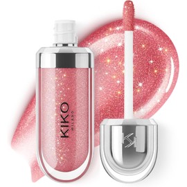 KIKO MILANO - 3d Hydra Lip Gloss 17 Softening Lipgloss for a 3D look Pearly Mauve Color Non-Comedogenic Professional Makeup Made in Italy