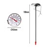 Milchthermometer, ideal für Milchkäse, Joghurt, Kaffee, mit Sonde (165 mm