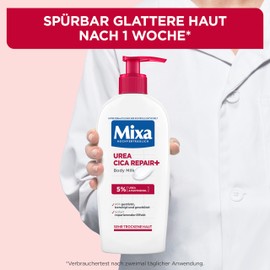 Mixa Urea Cica Repair Body Milk, Soothing and Protective Body Milk, with Urea and Panthenol, for Very Dry Skin, Highly Compatible, 250 g