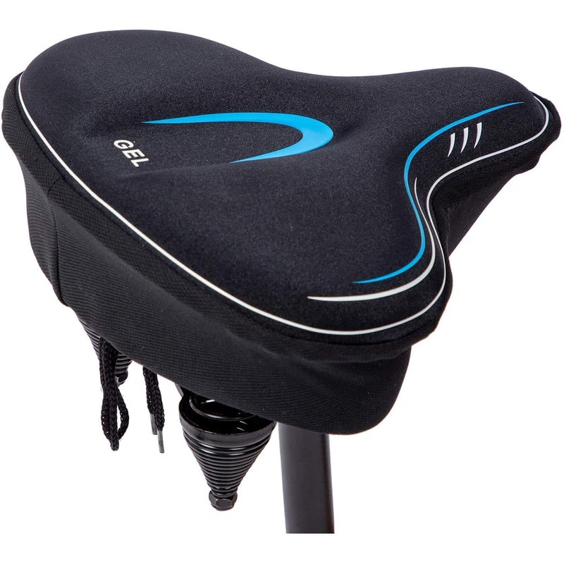 YBEKI Comfortable bicycle saddle cover is filled with gel and