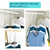 Space-saving and neat clothes. Closet Storage Chain Hangers, Space Saver