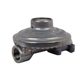Mr. Heater F273767 Propane Low Pressure LP Regulator 1/4' female pipe thread inlet and a 3/8' female pipe thread outlet,Multicolored,Regular