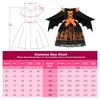 ReliBeauty Bat Costume for Children, Girls with Headband Wings, 150