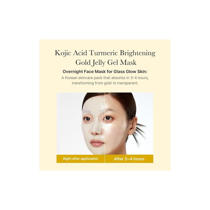 MEDICUBE [MEDICUBE]Kojic Acid Turmeric Gel Mask (4ea)