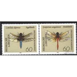 FRD (FR.Germany) WZd15 unmounted mint/never hinged ** MNH 1991 Dragonflies (Stamps for collectors) Invertebrates Other (insects, snails, bees…)