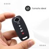 Genérico Funda de Silicona para Llave de Coche Nissan Versa