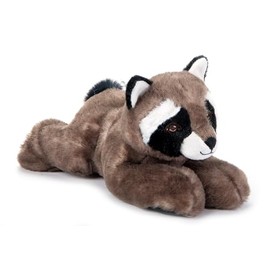 The Petting Zoo Raccoon Stuffed Animal Plushie, Gifts for Kids, Earth Keeperz Wildlife Animals, Zoologee Raccoon Plush Toy, 10 inches