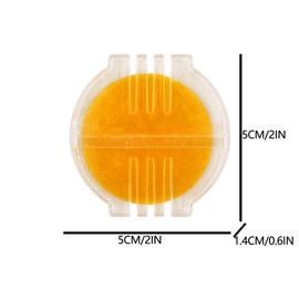 SHUNCHG 4pcs Beeswax Thread Conditioner Wax with Plastic Box for Sewing, Quilting, Embroidery - Strengthen and Reinforce Thread (Yellow)