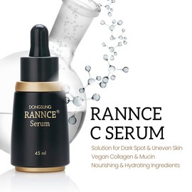 DONGSUNG RANNCE C-Serum Skin Care Korean Night Face Essence with a-Bisbolol, Kojic Acid, Niacinamide for Glass Skin 45ml / 1.52Fl. oz