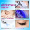 ARISON LASHES UV Eyelash Extension Glue 1Sec Dry Waterproof Strong