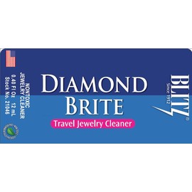 Blitz Gem & Jewelry Cleaner (0.4 Ounce (Pack of 1), Diamond Brite)