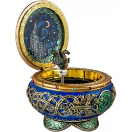 San Francisco Music Box Dragon Hinged Musical Trinket Box by The San Francisco Music Box