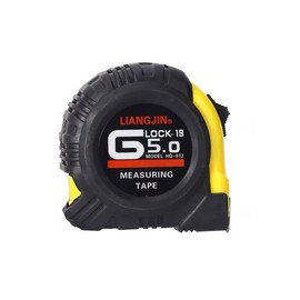 AIMALL 3/5/10m Measuring Tape Measure Steel Ruler Rule Lock Rubber Grip Metric & Inch, Triple Lock Mechanism, Easy Carry Belt Clip