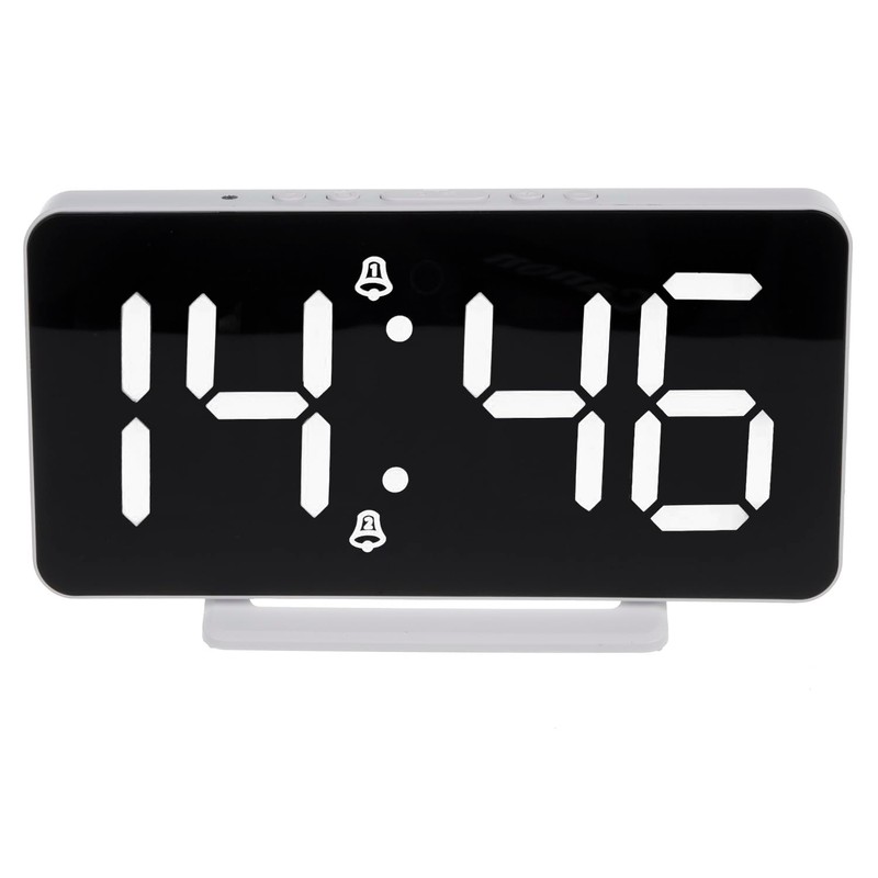 Green Blue GB383 Digital LED Alarm Clock with Alarm and