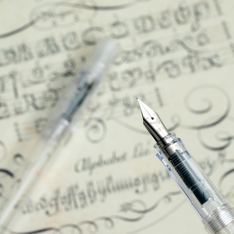 PILOT Kakuno Fountain Pen, Clear Barrel, Extra Fine Nib (10816)