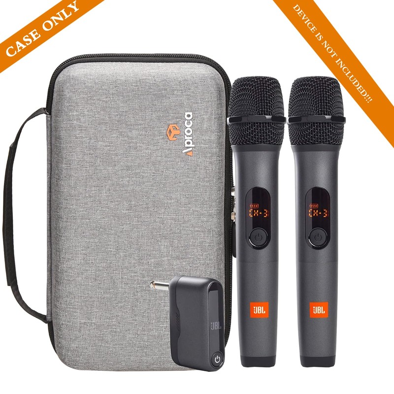 Aproca Grey Portable Hard Storage Case, for JBL Wireless Two