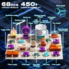 VATOS Science Circuit for Kids, 68PCS Electronics Exploration Kit with
