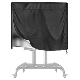 SELUGOVE Mobile Outdoor TV Stand Cover 66L × 20W × 46H Inches For 60-72 Inches Mobile TV Stand Cart Waterproof Weatherproof And Dust-Proof TV Screen Protectors